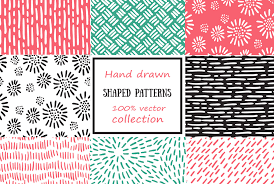 Let's start with an easy drawing of flowers. The Colossal Textures And Patterns Bundle 1200 Quality Designs Design Cuts