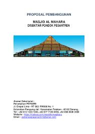 Maybe you would like to learn more about one of these? Pdf Proposal Pembangunan Masjid Al Mahara Disekitar Pondok Pesantren Ada Indo Academia Edu