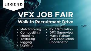 3d And Vfx Walk In Interview Mega Recruitment Drive Legend India Pune Recruitment Legend Job Opening