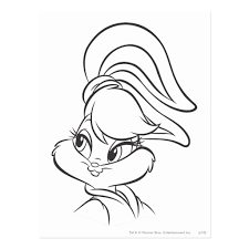 Lola Bunny Expressive Postcard | Zazzle | Bugs bunny drawing, Cartoon  character tattoos, Disney tattoos small