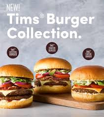 New Burger Range And Hot Dog At Tim Hortons Tim Hortons Uk