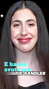 MAMMA: #jackiesandler + PAPÀ: #adamsandler = FIGLIA #sadiesandler #anni2000  #2000s