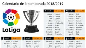 Se poate întâmpla orice, am văzut şi săptămâna asta în liga campionilor. Primera Division Consulta El Calendario Completo De La Liga 2018 19