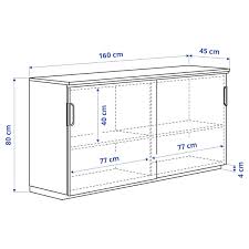 Cut them to size and use hinges to attach to the main tv unit. Galant Cabinet With Sliding Doors White 160x80 Cm Ikea