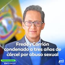 Freddy Carrión fue sentenciado como autor directo del delito de abuso  sexual el miércoles 20 de octubre del 2021 https://bit.ly/3E1OfQW