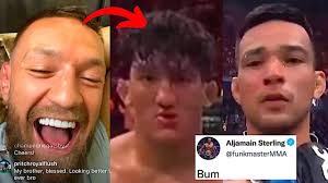 FIGHTERS REACT TO RAUL ROSAS JR LOSING TO CHRISTIAN RODRIGUEZ UFC 287