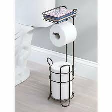 Pedestal towel rack quick and easy installation rust resistant finish: Free Standing Toilet Paper Holder Bronze Metal Cage 4 Roll Stand Bathroom Decor Bathroom Supplies Accessories Toilet Paper Storage