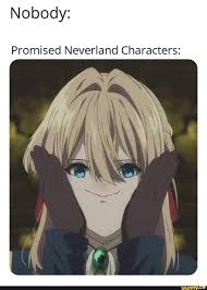 Nobody Promised Neverland Characters Ifunny Anime Evil Anime Neverland