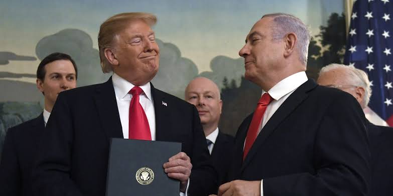 Resultado de imagem para Trump e Netanyahu"
