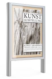 Plakat Schaukasten City Light Vitrine Wetterfest Abschliessbar Led Beleuchtet Schaukasten Vitrine Werbedisplays
