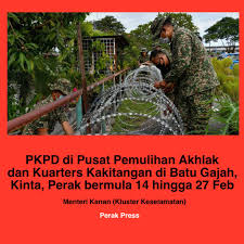 Sejarah penubuhan penjara/pusat pemulihan akhlak simpang renggam, johor telah dibina pada tahun 1982 dan siap sepenuhnya pada tahun 1986 di atas kawasan seluas 82.6 hectar (198.2 ekar). Perak Press On Twitter Terkini Pkpd Di Pusat Pemulihan Akhlak Dan Kuarters Kakitangan Di Batu Gajah Kinta Perak Bermula 14 Hingga 27 Feb Ismail Sabri Https T Co Gbofcw4jc6