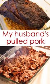 My Husbands Texas Pulled Pork Cooking The World Pork Belly Recipes Smoked Food Recipes Pork Neck Recipe