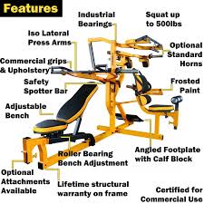 Workbench Multi System Iso Lateral Arms