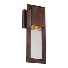 For sure, led light bulbs should be the main option for your exterior wall mounted lighting. Modern Outdoor Wall Light In Bronze 72381 246 Destination Lighting