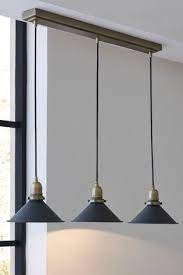 Shop The Collection Featured Withinlighting 85detroit 3 Light Linear Pendant 1 318 607sizeone Size Pendant Lights Uk Kitchen Pendant Lights Uk Ceiling Lights