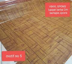 Karpet Plastik Karpet Lantai Vinyl Spons Perlak Lantai Ukuran L 2m Tebal 1 2mm Rp 800000 Per 1roll Lazada Indonesia