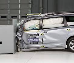 Over the years, crash tests have evolved into a science. 2020 Toyota Sienna