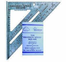 Swanson Tool So101 7 Inch Speed Square Speed Square Swanson Speed Square Square Tool