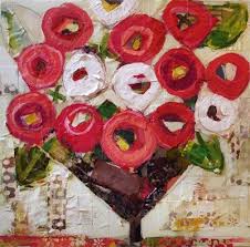 We are so thankful to have teachers and Flower Art Mixed Media Art Journaling Floral Art