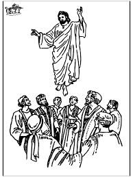 Gottesdienstanregungen > familiengottesdienst zu christi himmelfahrt mit maler max. Himmelfahrt 2 Malvorlagen Neues Testament