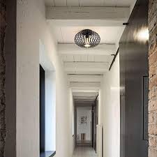 Save to favoriteslenon matte black flush mount light. Modern Black Flush Mount Light Fixture Industrial Metal Cage Semi Flush Mount Ceiling Light For Hallway Living Room Kitchen Entryway Farmhouse Pricepulse