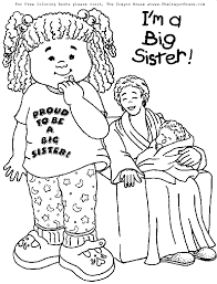 Big sister coloring pages lol surprise print contency co. Big Sister Coloring Pages Baby Coloring Pages Welcome Home Baby Big Brother Little Sister