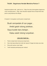 Yb datuk wilson uggak kumbong listening in to an iban elder chanting a pantun during the miring ceremony before flagging off the balleh kapit raft safari 2018. 58 Terbaik Pantun Cinta 4 Kerat Lawak Terbaru Terlengkap
