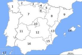 Una capital provincial, sede del gobierno y el parlamento de la comunidad autónoma de sevilla (gobierno regional). Mapa Politico De Espana Todas Las Comunidades Y Provincias Locuraviajes Com