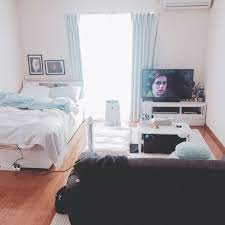 部屋全体 除湿機 一人暮らし10ヵ月 1k ニトリ などのインテリア実例 2016 12 31 17 35 34 roomclip ルームクリップ ワンルームマンションのレイアウト インテリア 一人暮らし 部屋 レイアウト ワンルーム