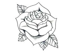 Tattoo Rose Drawing Outline Tattoo Designs Ideas Draw out the outlines of the stem of the rose. tattoo rose drawing outline tattoo
