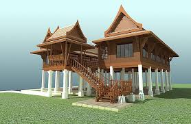 Max Thailand Traditional House Thai House House 3d Model Traditional House