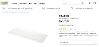 Ikea Eckbacken Formica Countertop Perfect For Laundry Room Formica Countertops Countertops Furniture Assembly