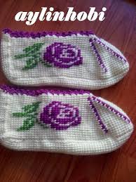 Aylinhobi Gullu Tunus Isi Patigim Patikler Slippers Ve Leylak