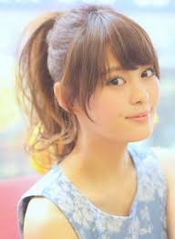 美容室 ヘアスタイル検索サイト ビューティーナビ 大人可愛いポニーテール orchestra ポニーテール 前髪 ポニーテール 髪型