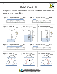 Free 3rd Grade Math Worksheets Reading Scales 3b Gif 1000 1294 Measurement Worksheets Math Measurement 3rd Grade Math Worksheets