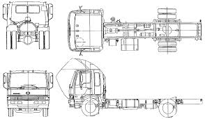 Hino 300 series truck tipper (review). 1989 Hino Sg3325 Heavy Truck Blueprints Free Outlines