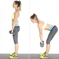 The romanian deadlift can be performed with either a barbell or with a pair of dumbbells. Romanian Deadlifts 11 Effective Exercises To Transform Your Flat Butt Popsugar Fitness Photo 4