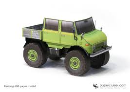 Unimog 406 Paper Model Unimog Daimler Benz Paper Models