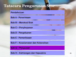 Seksyen pengurusan aset bahagian kawalan dan pemantauan (bkp) perbendaharaan malaysia tingkat 4, blok selatan kompleks kementerian kewangan presint 2, 62592 putrajaya. Tatacara Pengurusan Stor Kerajaan Ppt Download