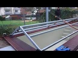 Poolabdeckung Selber Bauen Elektrische Winde Unterkonstruktion Stahl Schliessen Youtube Poolabdeckung Schwimmbader Hinterhof Schwimmbad Landschaftsbau