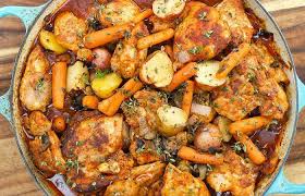 This delicious keto chicken casserole recipe will make your entire family happy. One Pot Paprika Chicken Thighs Reluctant Entertainer