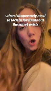 i have all A's somehow” #college #work #drained #sims4