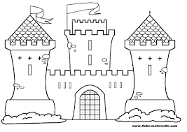 Coloriage Chateaux Les Beaux Dessins De Autres A Imprimer Et Colorier