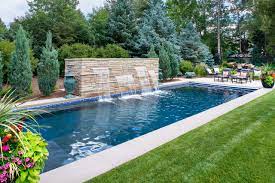 If the climate permits, a pool area can appear more tropical with the addition of tropical plants like palms, bird of paradise, ginger, or other exotics. Pool Landscaping Houzz