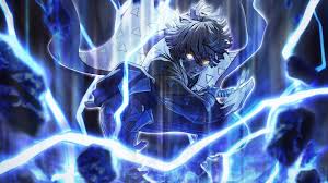 As a result, he became one of their first anime superheroes. Demon Slayer Zenitsu Agatsuma Around Blue Lightning With Black Backgorund Hd Anime Hd Wallpapers Hd Wallpapers Id 42545