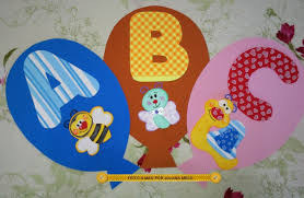 Resultado de imagem para decoração de sala de aula em eva com moldes