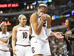 A'ja Wilson's tears of joy were in honor of her grandmother