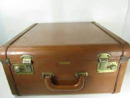 Stetson Hat Box Cowboy Luggage Antique Luggage Travel Bag Vintage Bag Leather Suitcase Leather Suitcase Stetson Hat Suitcase