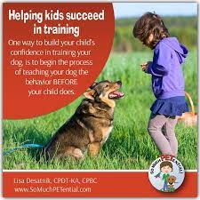 A Lesson On Dog Training For Kids So Much Petential