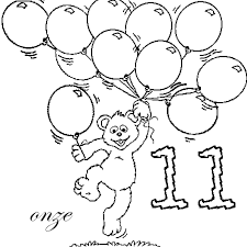 Le Dessin Represente Un Petit Ours Qui Tient Dix Ballons Colorie En Orange Le Chiffre 10 Et L Ourson Br Coloriage Coloriage Hugo L Escargot Coloriage Ete